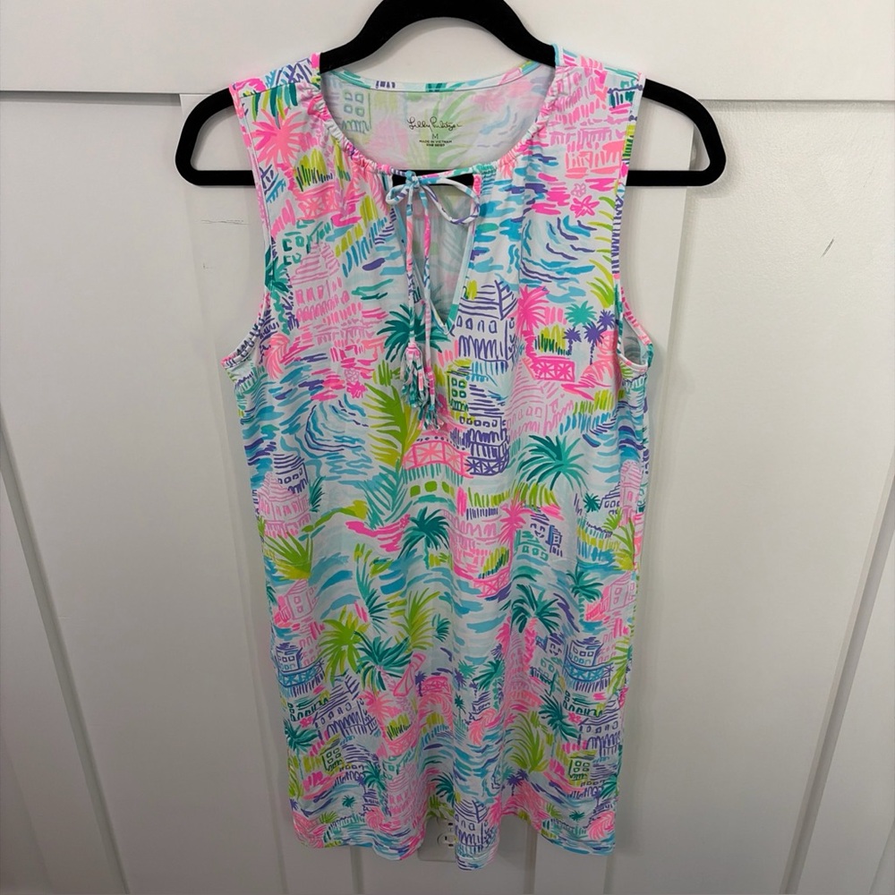 Lilly Pulitzer Multicolor Tropical Print Dress